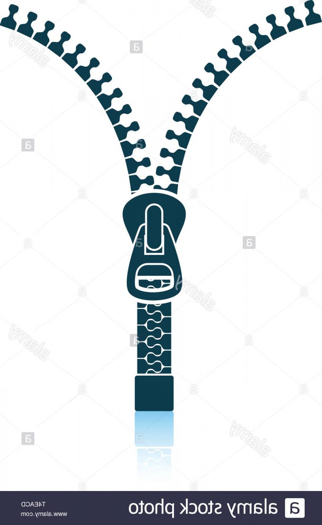 1023x1668 Sewing Zip Line Icon Shadow Reflection Design Vector Illustration