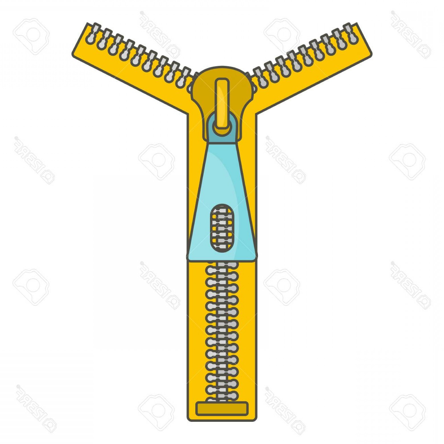 1560x1560 Zipper Cartoon Vector Sarahgardan