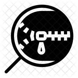 256x256 Zipper Icon Of Glyph Style