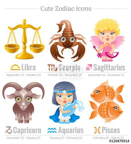 Zodiac Signs Icon at Vectorified.com | Collection of Zodiac Signs Icon ...