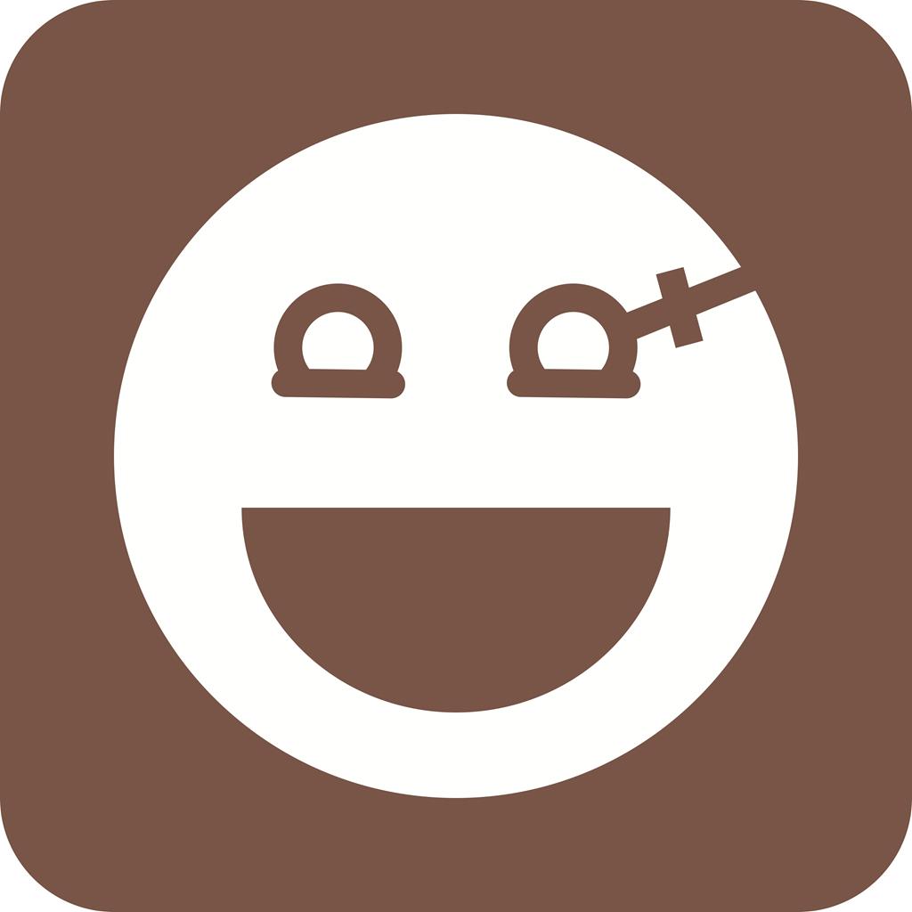 1024x1024 Zombie Flat Round Corner Icon