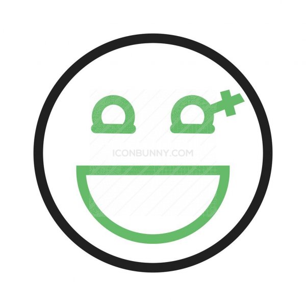 600x600 Zombie Line Green Black Icon