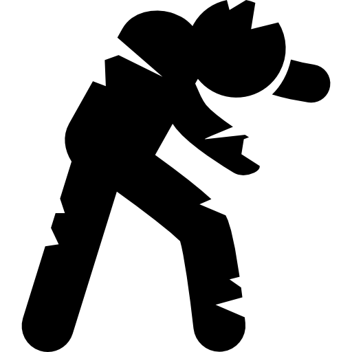 512x512 Zombie Cracked Shape Icons Free Download