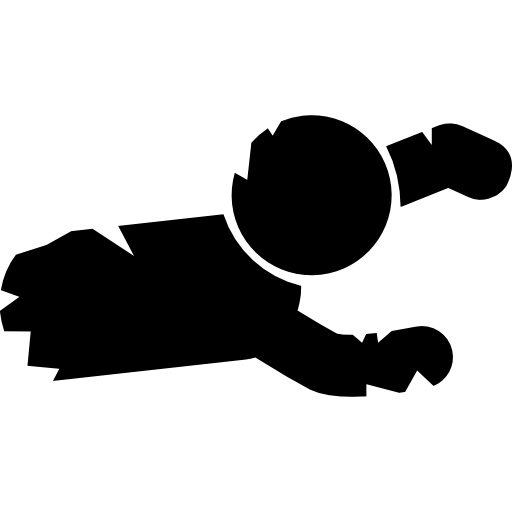 512x512 Half Male Zombie Body Icons Free Download