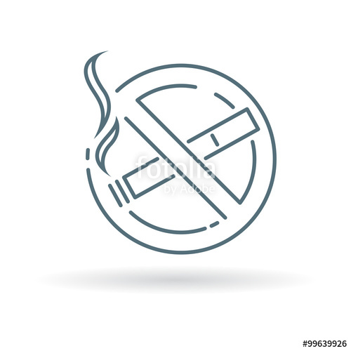 500x500 No Smoking Zone Icon No Smoking Area Sign No Smoking Symbol