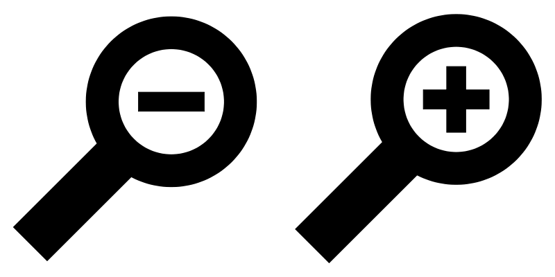 800x400 Free Clipart Simple Zoom Icons Snifty