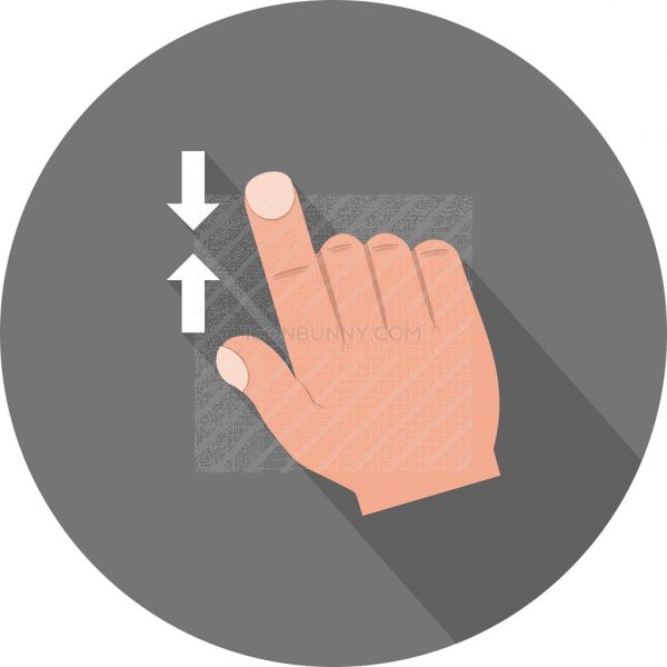 600x600 Zoom Out Flat Shadowed Icon