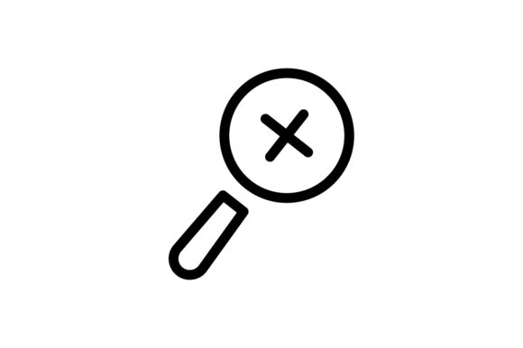 580x386 Zoom Out Icon Graphic