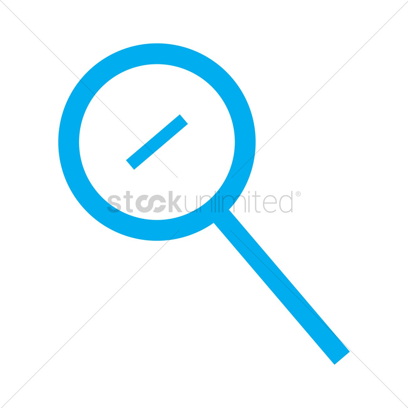 1300x1300 Zoom Out Icon Vector Image