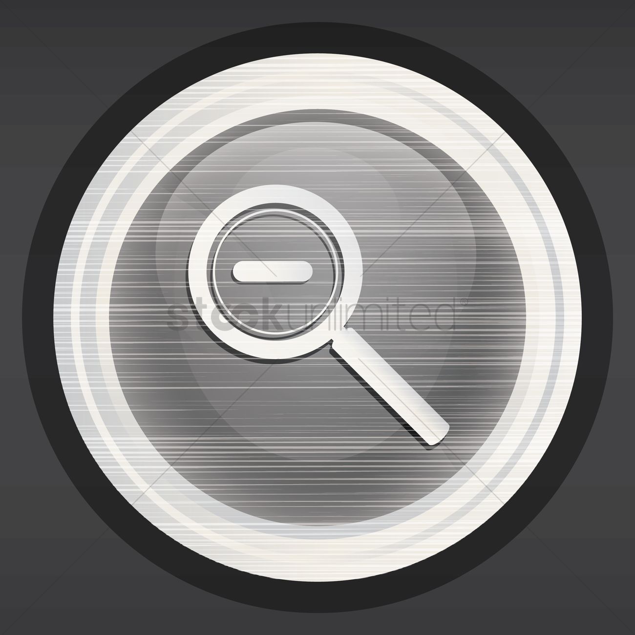 1300x1300 Zoom Out Icon Vector Image