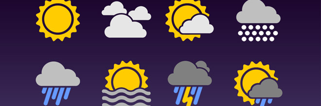 660x218 Sets Of Free Weather Icons Naldz Graphics