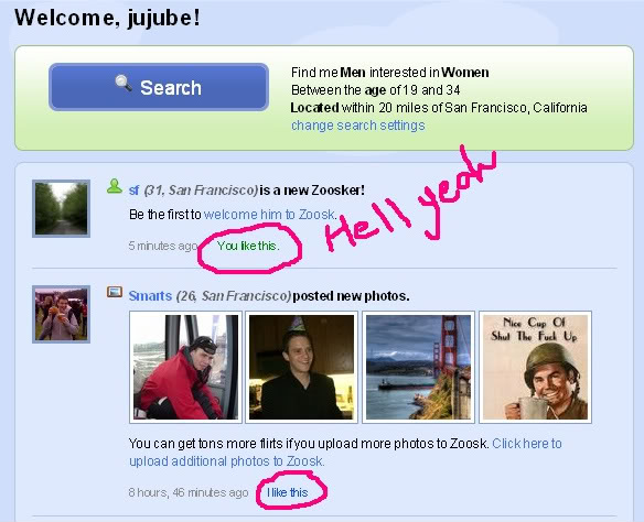 584x474 Sexy New Features On Zoosk