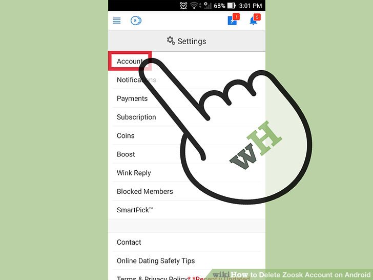 728x546 How To Delete Zoosk Account On Android Steps