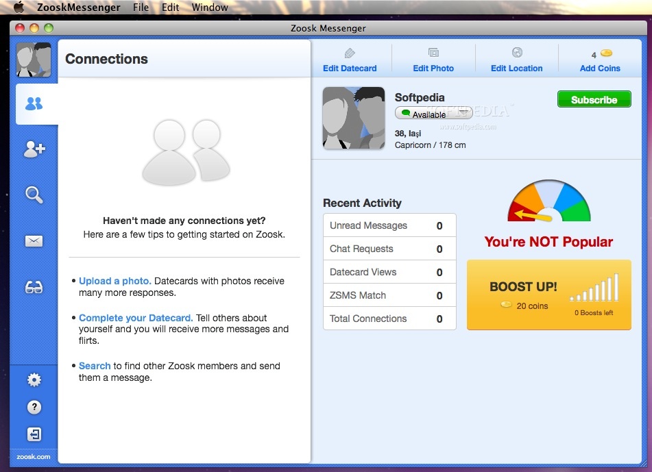 Zoosk Messenger Mac 951x689 Zoosk Messenger Mac