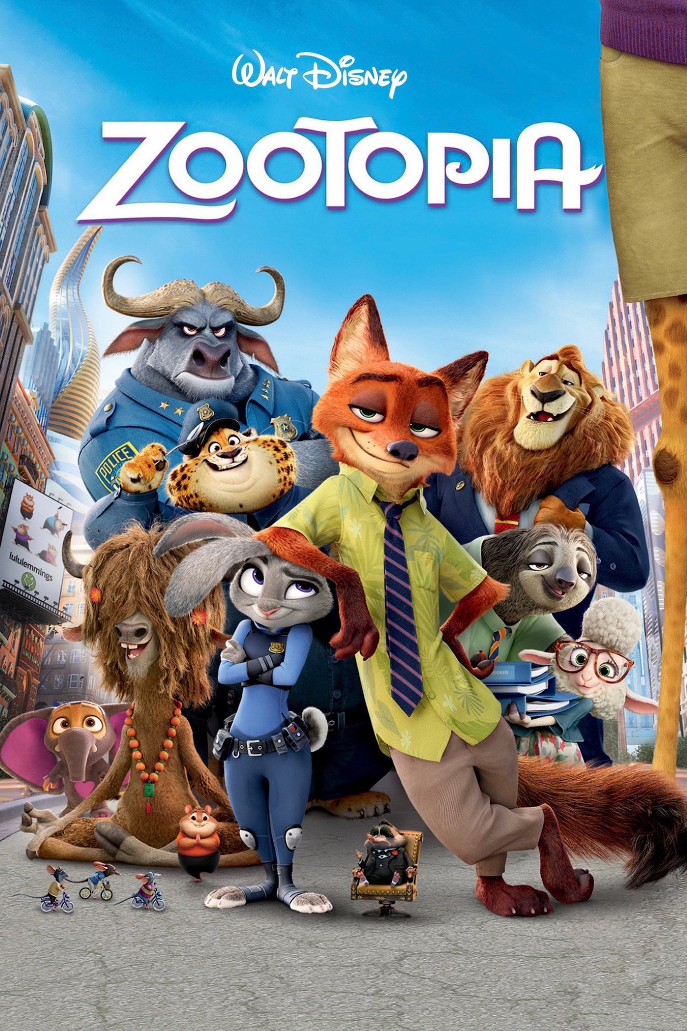 Zootopia Animated Feature Film Oscar Winners 1400x2100 Zootopia Animated Feature Film Oscar Winners