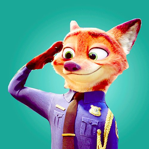 Resources On Twitter Icons With Nick Wilde From Zootopia 500x500 Resources On Twitter Icons With Nick Wilde From Zootopia